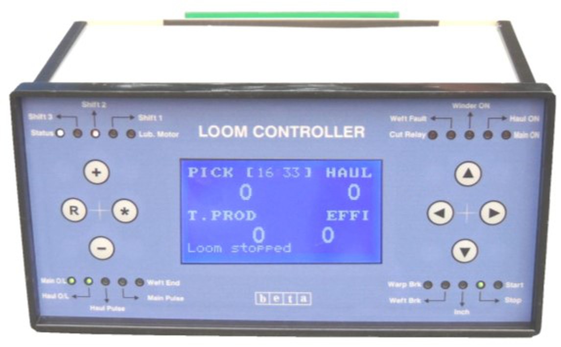 Front view (HMI) of LCM box